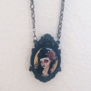 Authentic Whitney Lenox Art Necklace