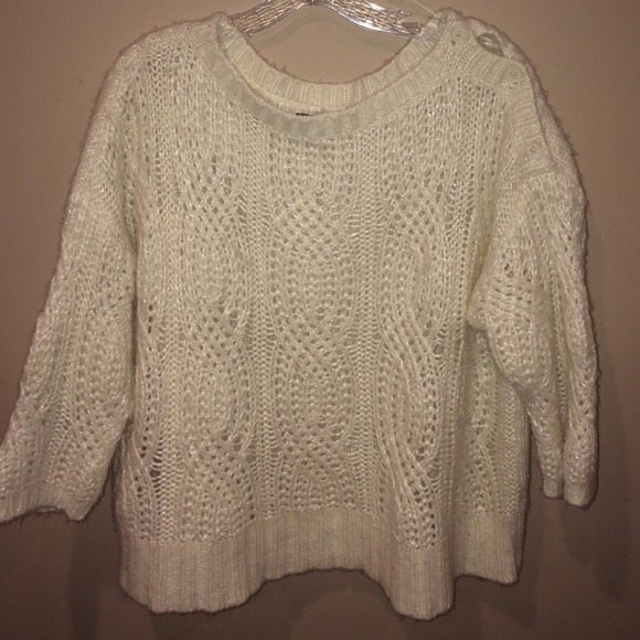 Ann Taylor cream sweater