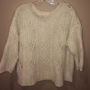 Ann Taylor cream sweater