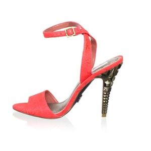 Rachel Roy Karol coral Sandal Size 9