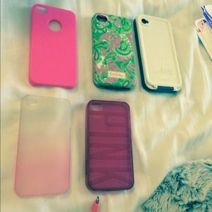 Bundle of iphone 4 cases
