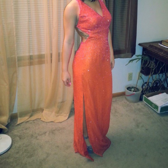 Orange Dress