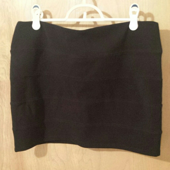 Black skirt