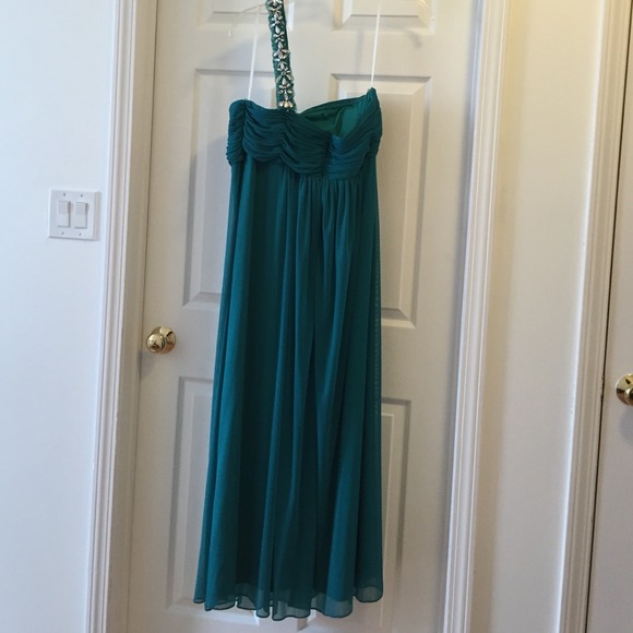 Green/bluish party dress - Picture 3 of 4