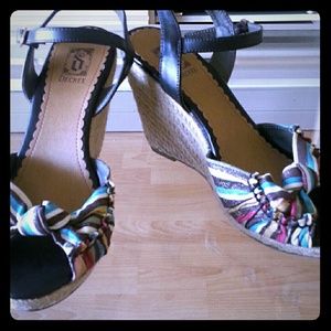 Colorful 6inch wedges