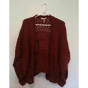 Pacsun Crochet Knit Batwing Cardigan