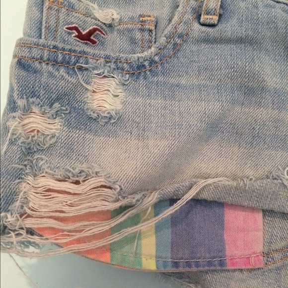 Destroyed Denim Shorts