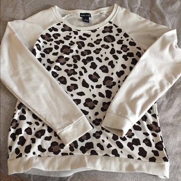 BUNDLE - Striped & Leopard Sweaters and Jeans