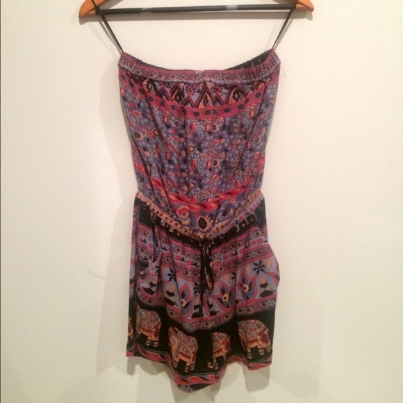 F21 Boho Romper