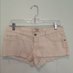 Abercrombie & Fitch Light Denim Shorts
