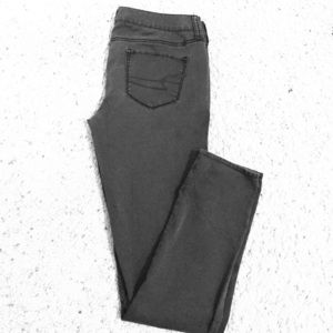 American eagle black jeggings