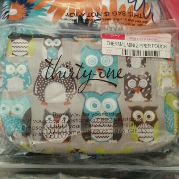 THIRTY ONE THERMAL MINI ZIPPER POUCH