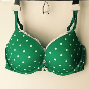 Green Victoria's Secret Very Sexy Push-up 34D