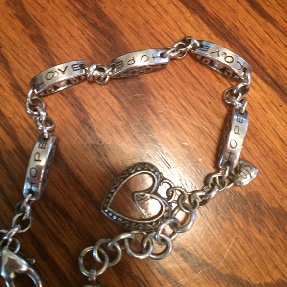 *sold in bundle*Brighton Hope and Love bracelet - Picture 2 of 2
