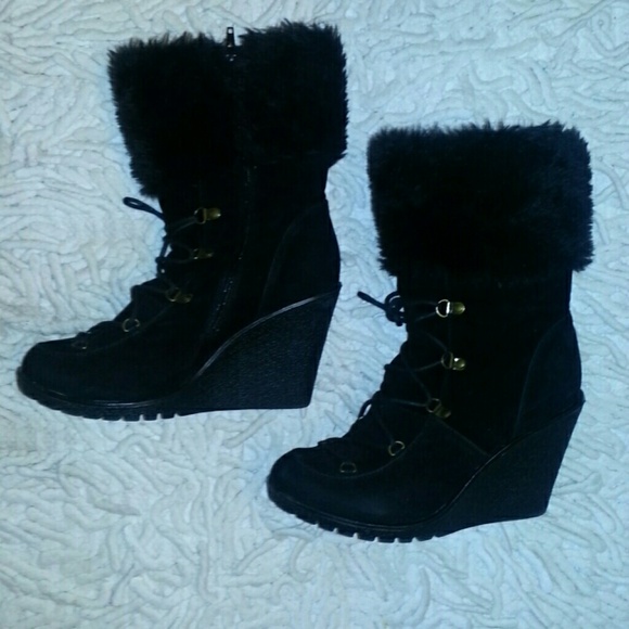 Black boots