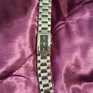Silver women's watch