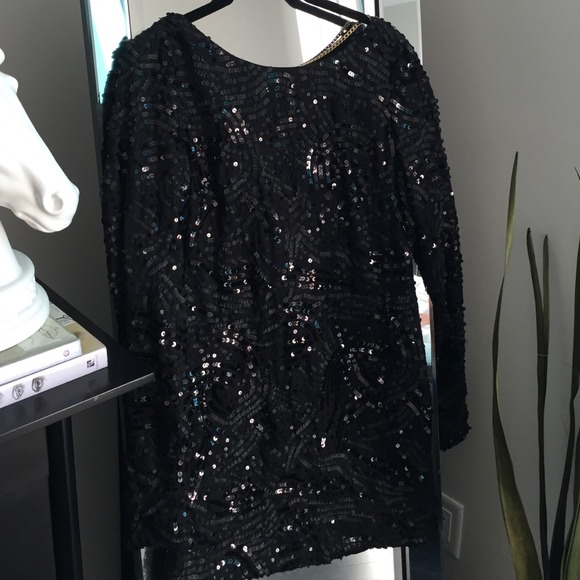 BCBG Sequence Black Dress