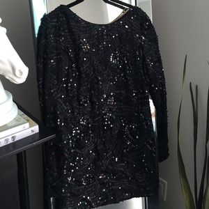 BCBG Sequence Black Dress