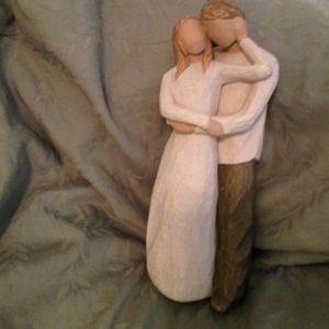 RESERVED. Willow Tree wooden sculpture