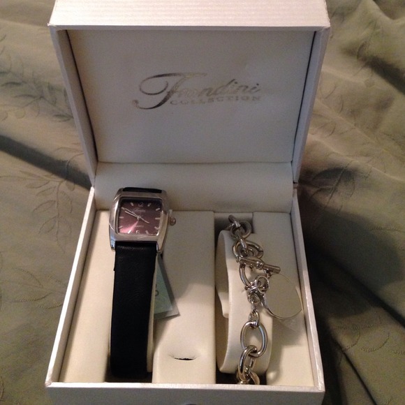 Fondini watch and bracelet set