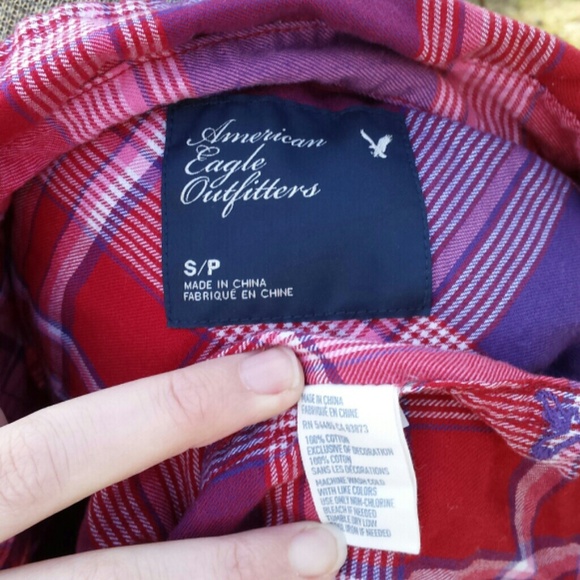 Bundled for @rmcbks300 AE plaid shirt - Picture 3 of 3