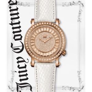 Juicy Couture Queen Couture Snake Embossed Watch