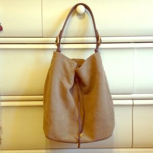 C. Wonder Real Suede Bucket Bag