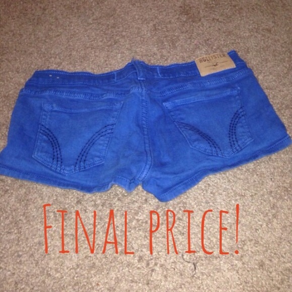 Royal Blue Hollister Shorts 🔴FINAL PRICE🔴
