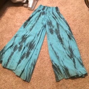 Urban nomad blue tye dye pants