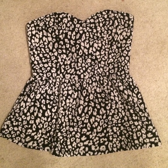 New strapless top!