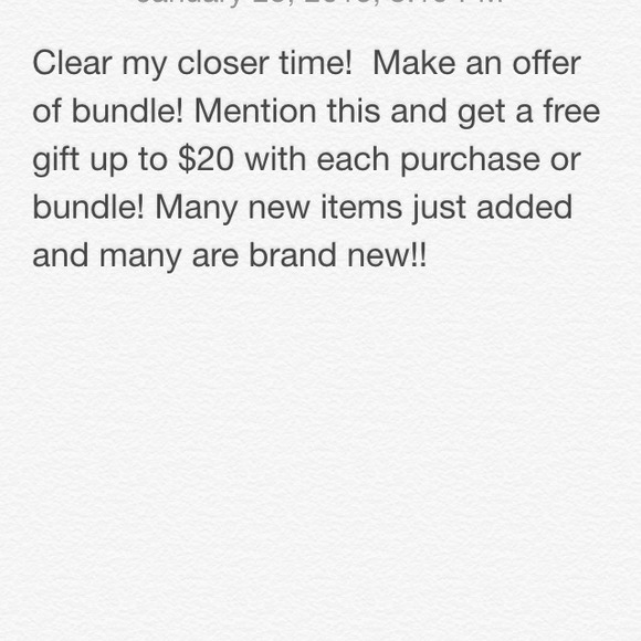 Make an offer! Receive a free gift with purchases! - Picture 1 of 1