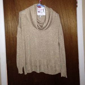 Joie Gold metallic sweater
