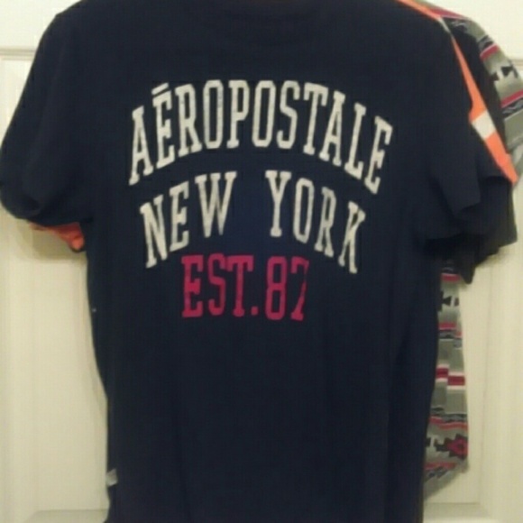 Blue white and red shirt - Picture 1 of 1