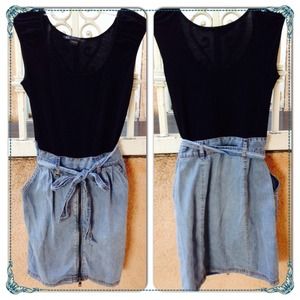 A/X denim dress