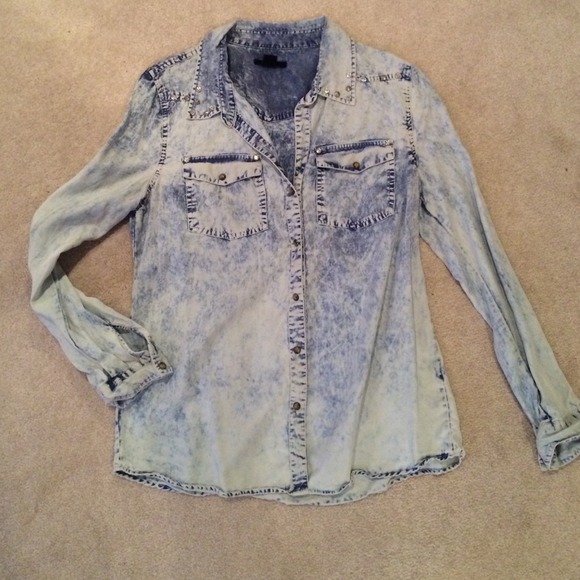 Forever 21 denim shirt