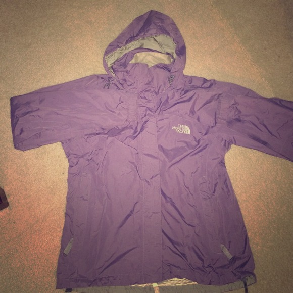 Barley Worn NorthFace Rain Jacket!