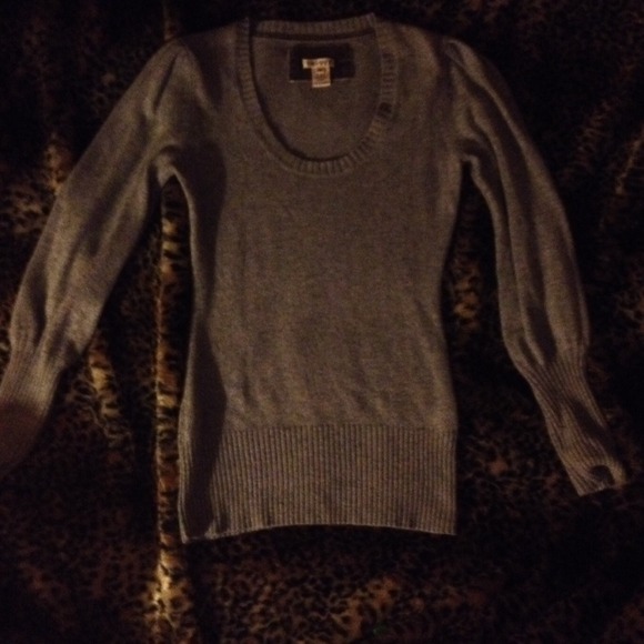 Grey twiggy sweater