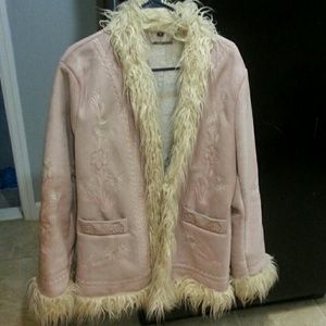 ****FINAL PRICE**** Pink Coat w/fur
