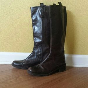 Women's Brown Riding Boots