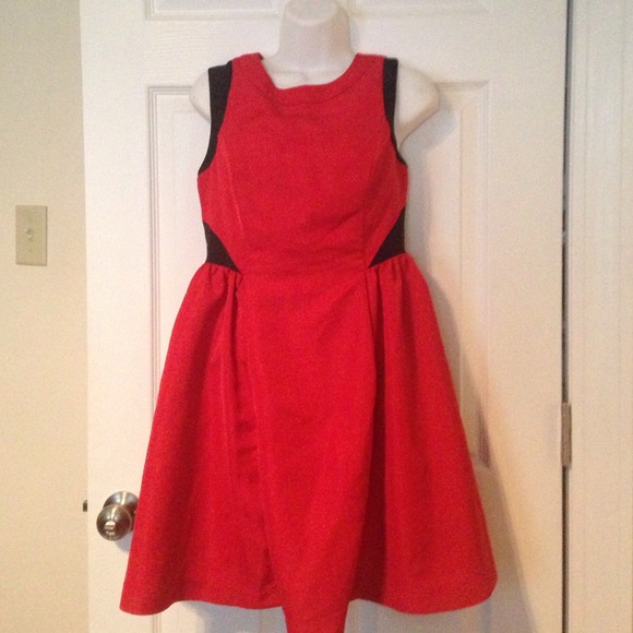 Prabal Gurung for target black/red dress