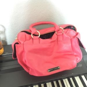 Betsy Johnson pink handbag