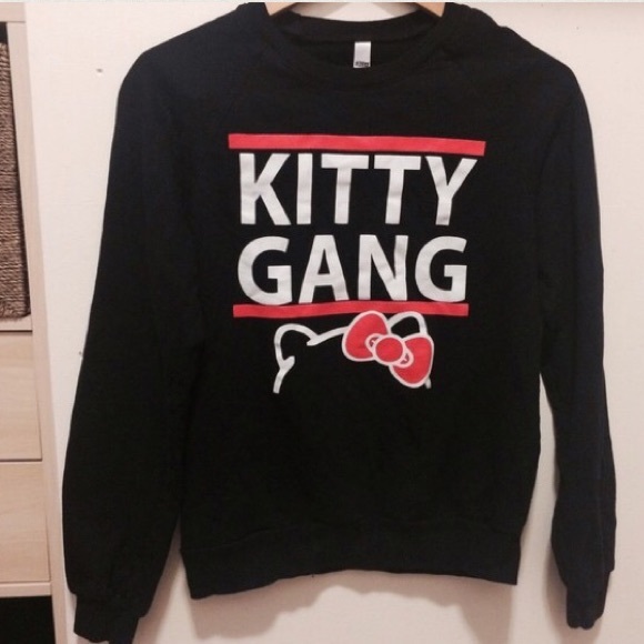 American Apparel Sweaters - KITTY GANG Crewneck