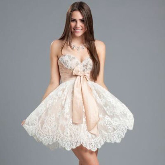 Sherri hill doilie dress