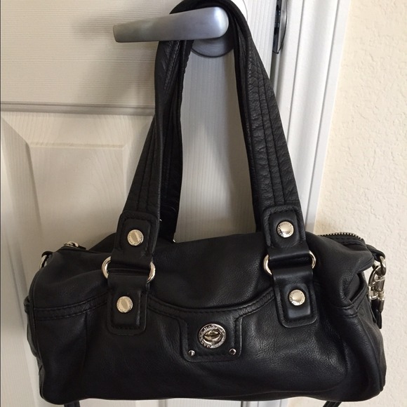 Marc by Marc Jacobs black leather handbag