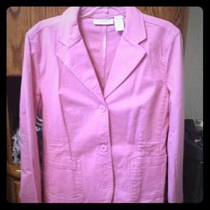 Ladies Size 16 Pink Blazer