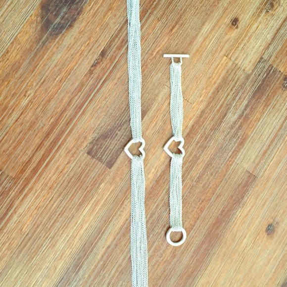 Authentic Tiffany & Co. Mesh Necklace and bracelet