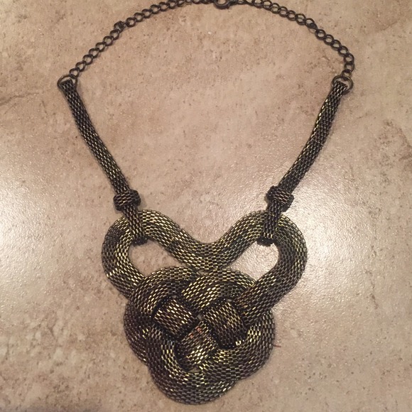 Bold costume necklace