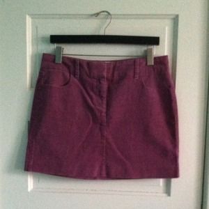 J Crew Pink Stretch Vintage Corduroy Mini Sirt 8