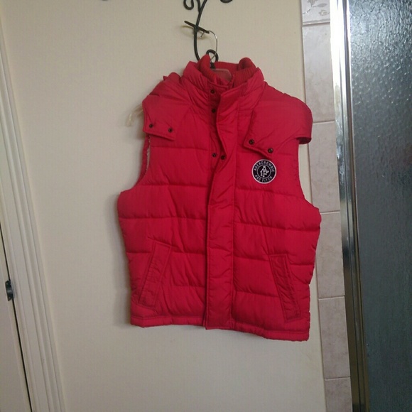 Red Fall Vest