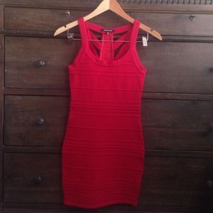 Red bandage dress by Wow Couture